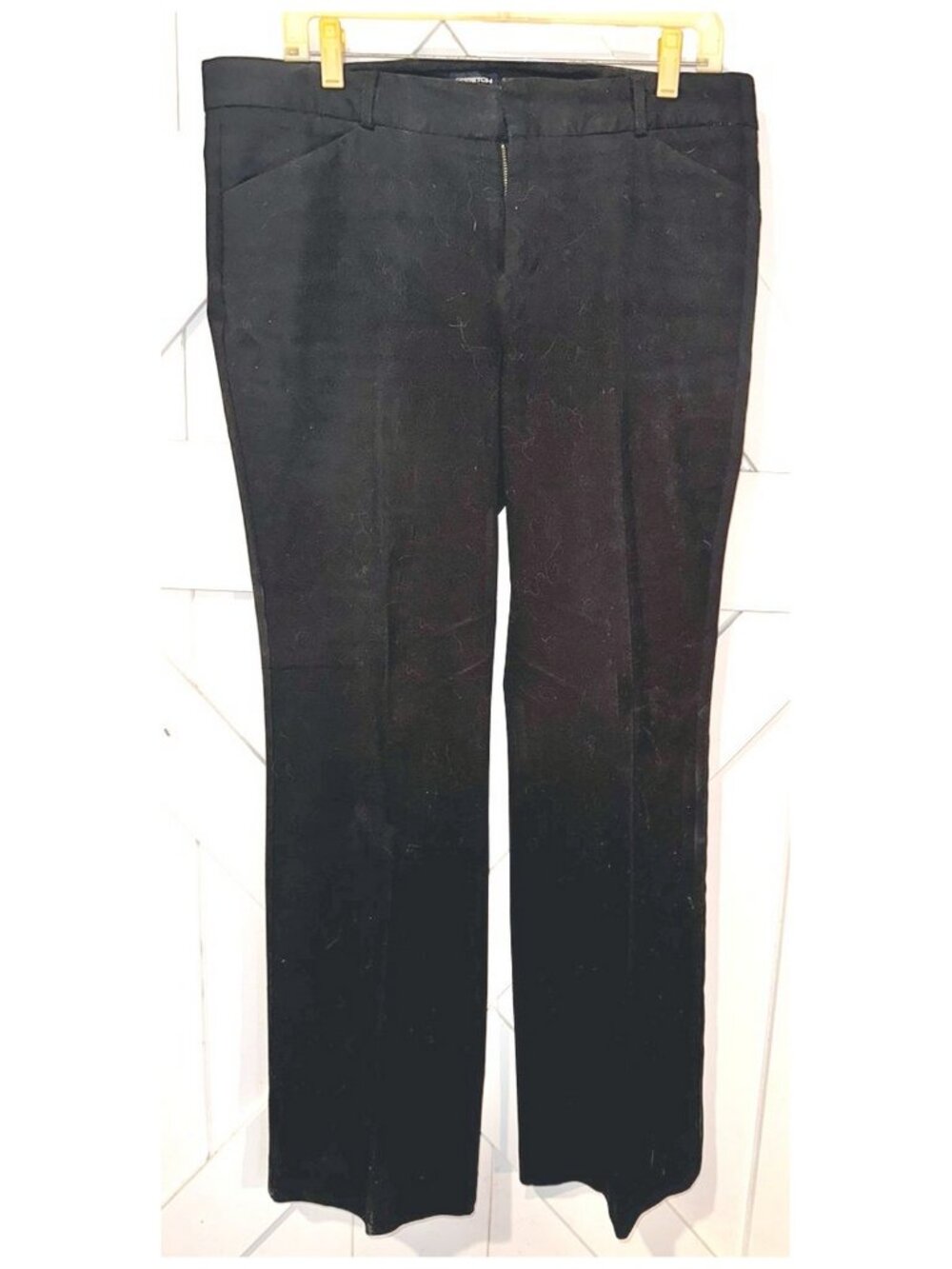 GAP Stretch "Modern Fit Flare" Women's Black Dress Slacks Pants Size 12R